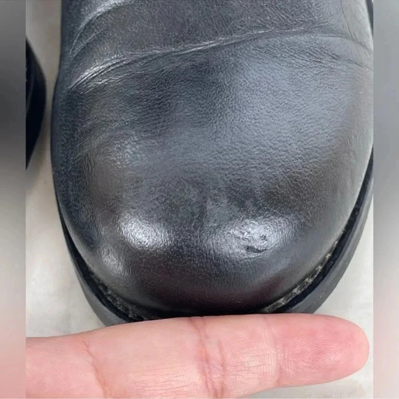 JIMMY CHOO Youth biker ankle boots 38 /7.5 - Picture 5 of 13